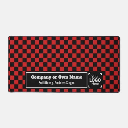 Smart Red Check - Professioneel merk Bureaumat (Voorkant)