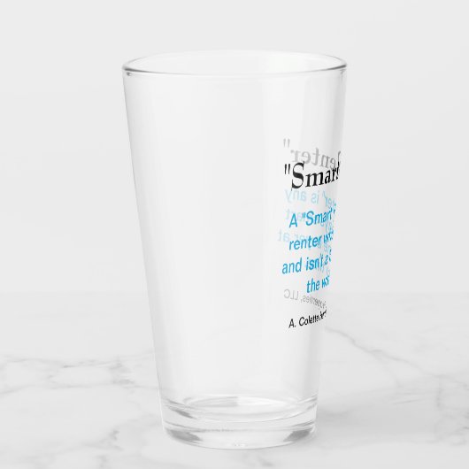 Smart Renter - Design 1 Glas (Rechts)