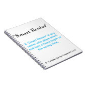 Smart Renter - Design 1-Notitieboek Notitieboek (Rechterzijde)
