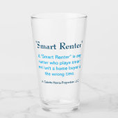 Smart Renter - Design 3 Glass Glas (Voorkant)