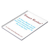 Smart Renter-ontwerp 2-Notitieboek Notitieboek (Linkerzijde)