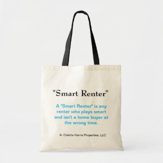 Smart Renter Tas - Design 4 Canvas tas
