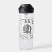 Smart Retro Tennis Sport Waterfles (Achterkant)