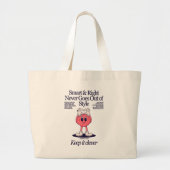 Smart & Right yada Yahowah Canvas Bag Grote Tote Bag (Voorkant)