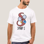 Smart S Funny Alphabet Pun T-shirt (Voorkant)