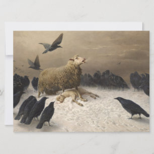 Smart: Schaap met een dood lam Kaart