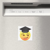 Smart Smug Afstuderen Klasse van Emoji Gift Magnet (Insitu (Vaatwasser))