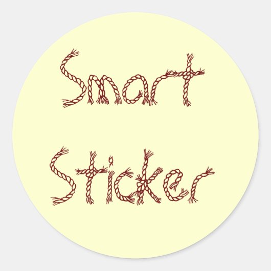 Smart Sticker Sjabloon (Voorkant)