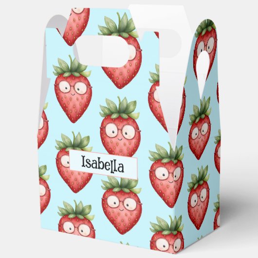 Smart Strawberry Bedankdoosjes (Open)