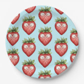 Smart Strawberry Papieren Bordje (Voorkant)