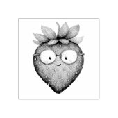 Smart Strawberry Rubberstempel (Afrduk)