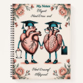 Smart & Sweet: Anatomy Study Notebook Notitieboek (Voorkant)