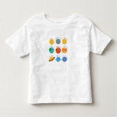 Smart T-Shirt "Solar-systeem" (Voorkant)