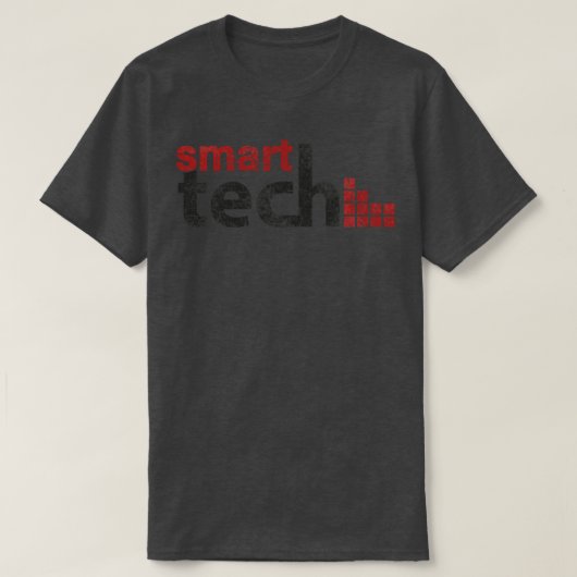 Smart Tech de 40 jaar oude maagd T-shirt (Design voorkant)