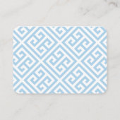 Smart Topiary Rabbit QR Code Baby shower Registry Informatiekaartje (Achterkant)