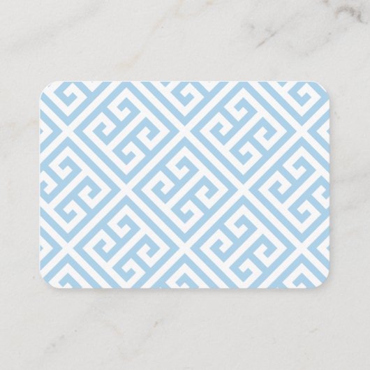 Smart Topiary Rabbit QR Code Baby shower Registry Informatiekaartje (Achterkant)