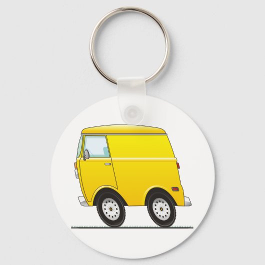 Smart Van Yellow Sleutelhanger (Voorkant)