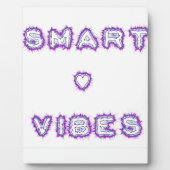 Smart Vibes Quote Text Art Design Fotoplaat (Voorkant)