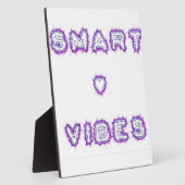 Smart Vibes Quote Text Art Design Fotoplaat (Zijkant)