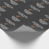 Smart Viola Player Rude Humor Funny Musician Cadeaupapier (Hoek)