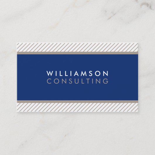 SMART VISITEKAARTJE:: eenvoudige moderne trendy 2 Visitekaartje (Voorkant)