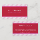 SMART VISITEKAARTJE :: gewoon modern trendy 8 (Voorkant / Achterkant)