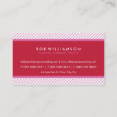 SMART VISITEKAARTJE :: gewoon modern trendy 8 (Achterkant)