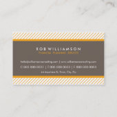 SMART VISITEKAARTJE:: gewoon modern trendy 9 Visitekaartje (Achterkant)