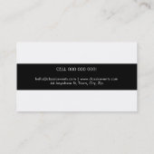 SMART VISITEKAARTJE stijlvolle glamoureuze gouden  (Achterkant)