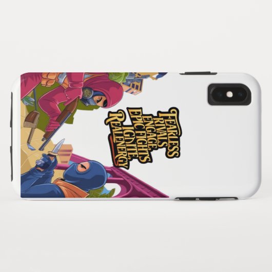 Smart Warriors-spel Case-Mate iPhone Case (Achterkant (horizontaal))