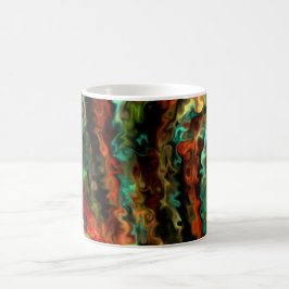 Smart Wavy Abstract Modern Art 45b.5 Koffiemok