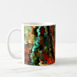 Smart Wavy Abstract Modern Art 45b.5 Koffiemok