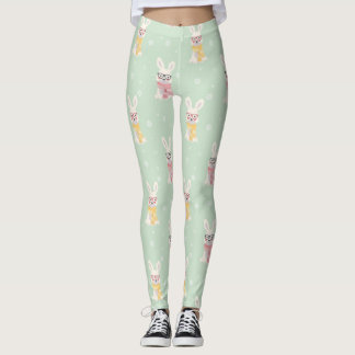 Smart Winter Bunny Leggings