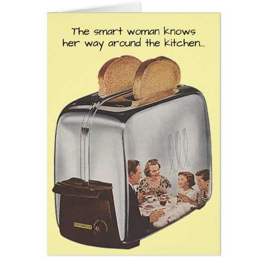 Smart Woman Birthday Celebration Retro Funny Humor (Voorkant)