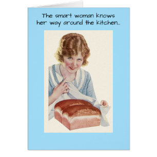 Smart Woman Birthday Celebration Retro Funny Humor