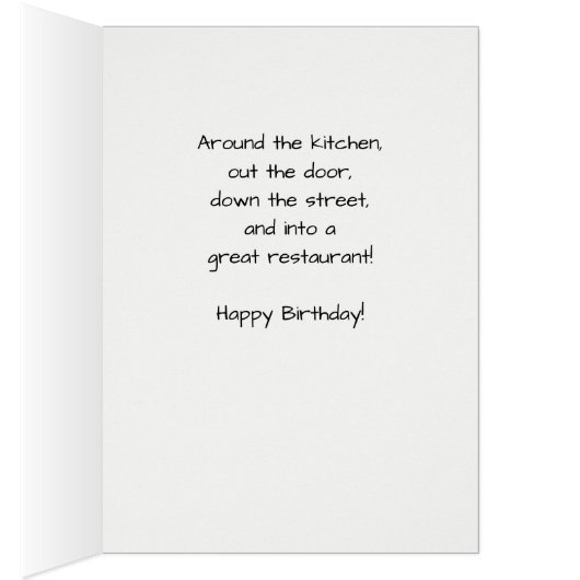 Smart Woman Birthday Celebration Retro Funny Humor (Binnen (Rechts))