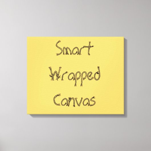 Smart Wrapped Canvas Sjabloon Afdruk (Voorkant)