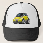 Smart Yellow Car Trucker Pet (Voorkant)