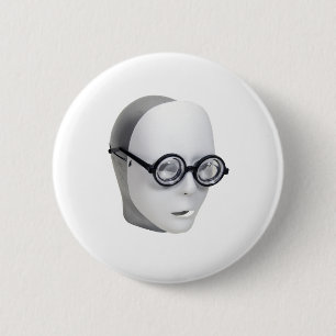 SmartAnonymous071009 Ronde Button 5,7 Cm