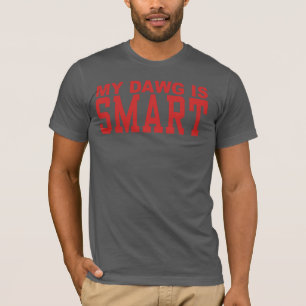 SmartDawg (donkergrijs) T-shirt