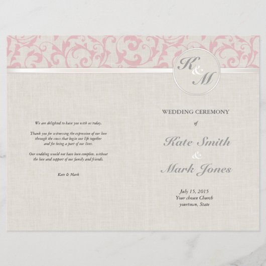 SmartElegance Collectie voor roze bruiloft (Voorkant)