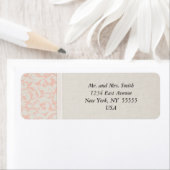 SmartElegance Coral Address Labels (Insitu)