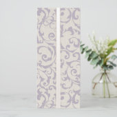 SmartElegance lavender Wedding Collectie Kaart (Staand voorkant)