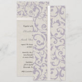 SmartElegance lavender Wedding Collectie Kaart (Voorkant / Achterkant)