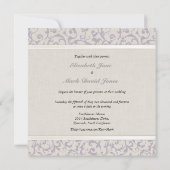 SmartElegance lavender Wedding Collectie Kaart (Achterkant)