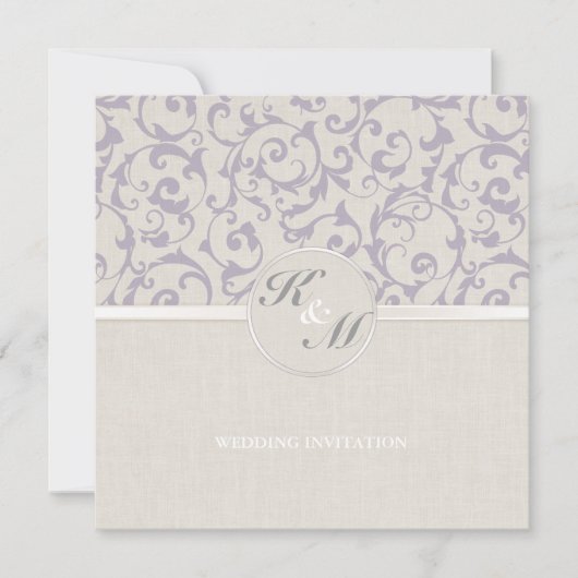 SmartElegance lavender Wedding Collectie Kaart (Voorkant)
