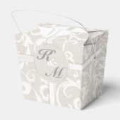 SmartElegance Natural Wedding Favor Boxes Bedankdoosjes (Achterkant)
