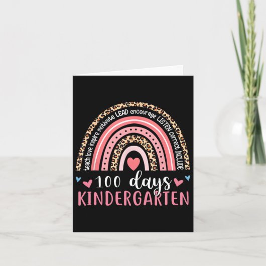 Smarter Kindergarten 100 dagen, 100e dag Kaart (Voorkant)
