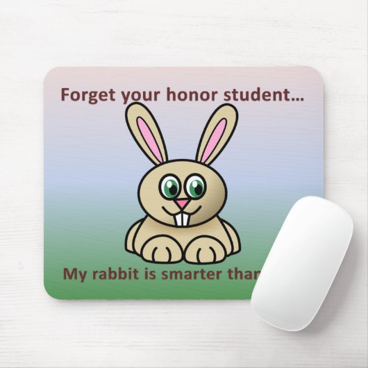 Smarter Rabbit Mousepad 2 Muismat (Met muis)