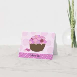 Smartie Cupcake Bedankt